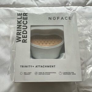 Brand New Never Used NuFace Trinity+ Wrinkle Reducer Red Light Attachment